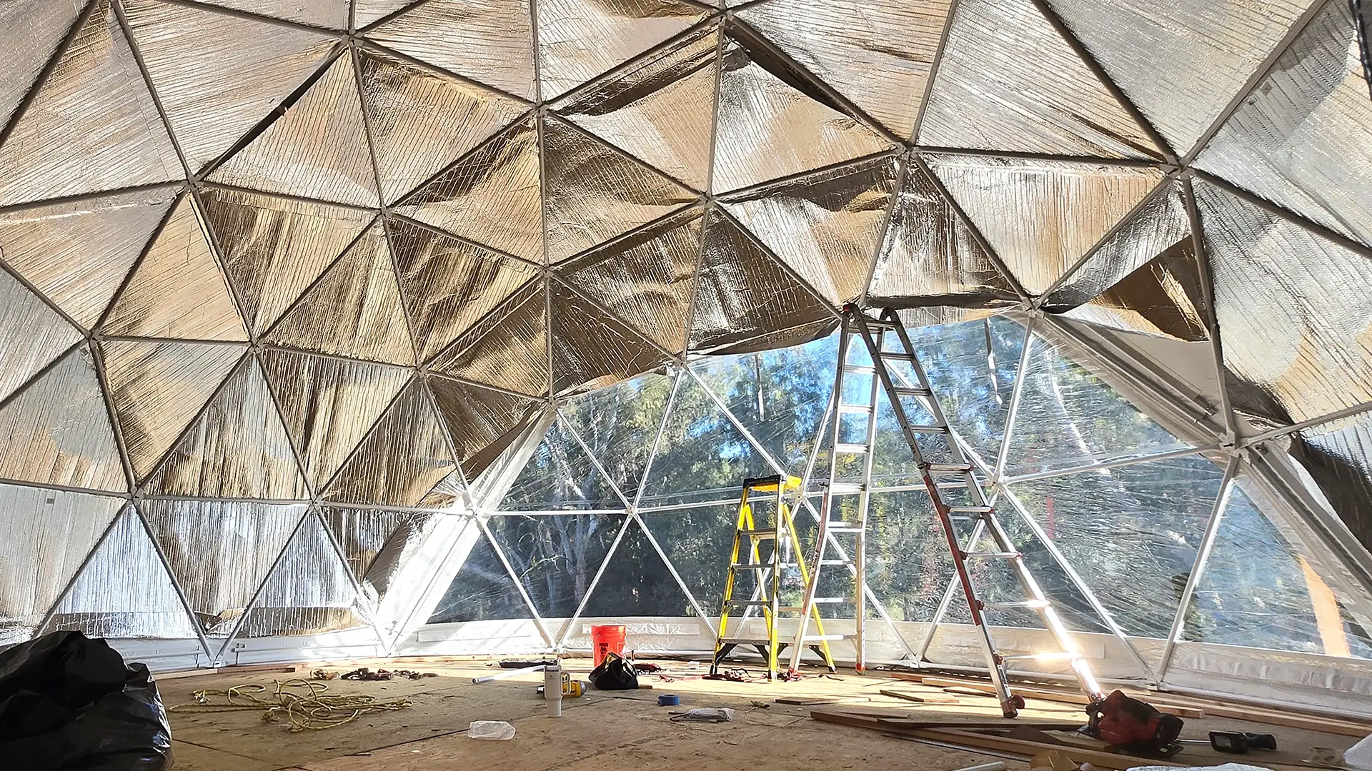 Building a Custom Geodesic Dome in Vista-Elite Built-1